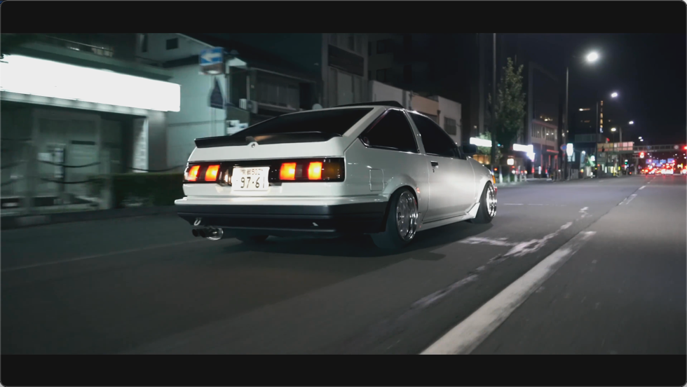 头文字D 雷凌 Levin86 车 座驾 4K 视频 第3张