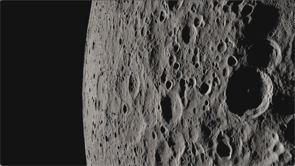 月球Moon 表面 4K视频 第1张