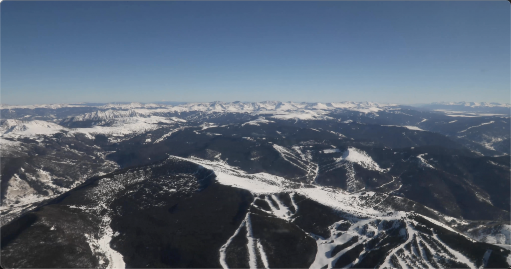 冰天雪地 大山 4K视频 第3张