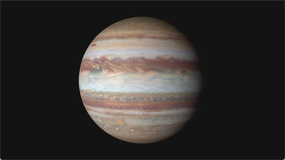 哈勃超高清木星 4K视频 第2张
