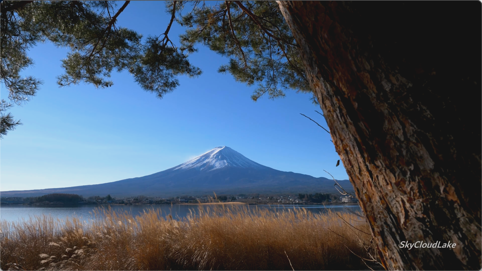日本 富士山日出 4K视频 第2张