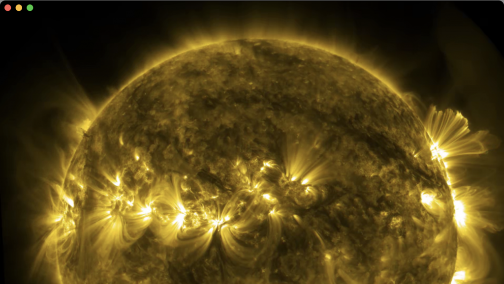 太阳爆发4K视频 震撼眼球 第1张