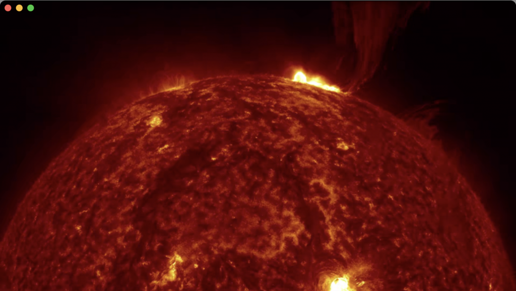 太阳爆发4K视频 震撼眼球 第2张