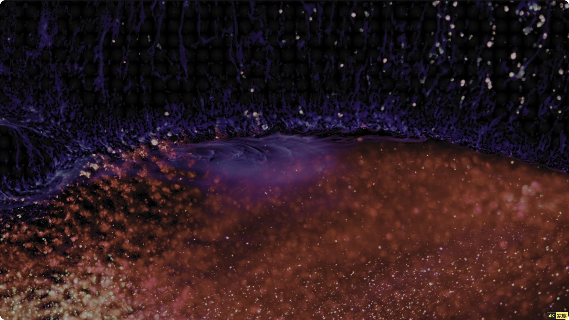用4K拍摄的色度星系HDR实验宏 短片 第1张