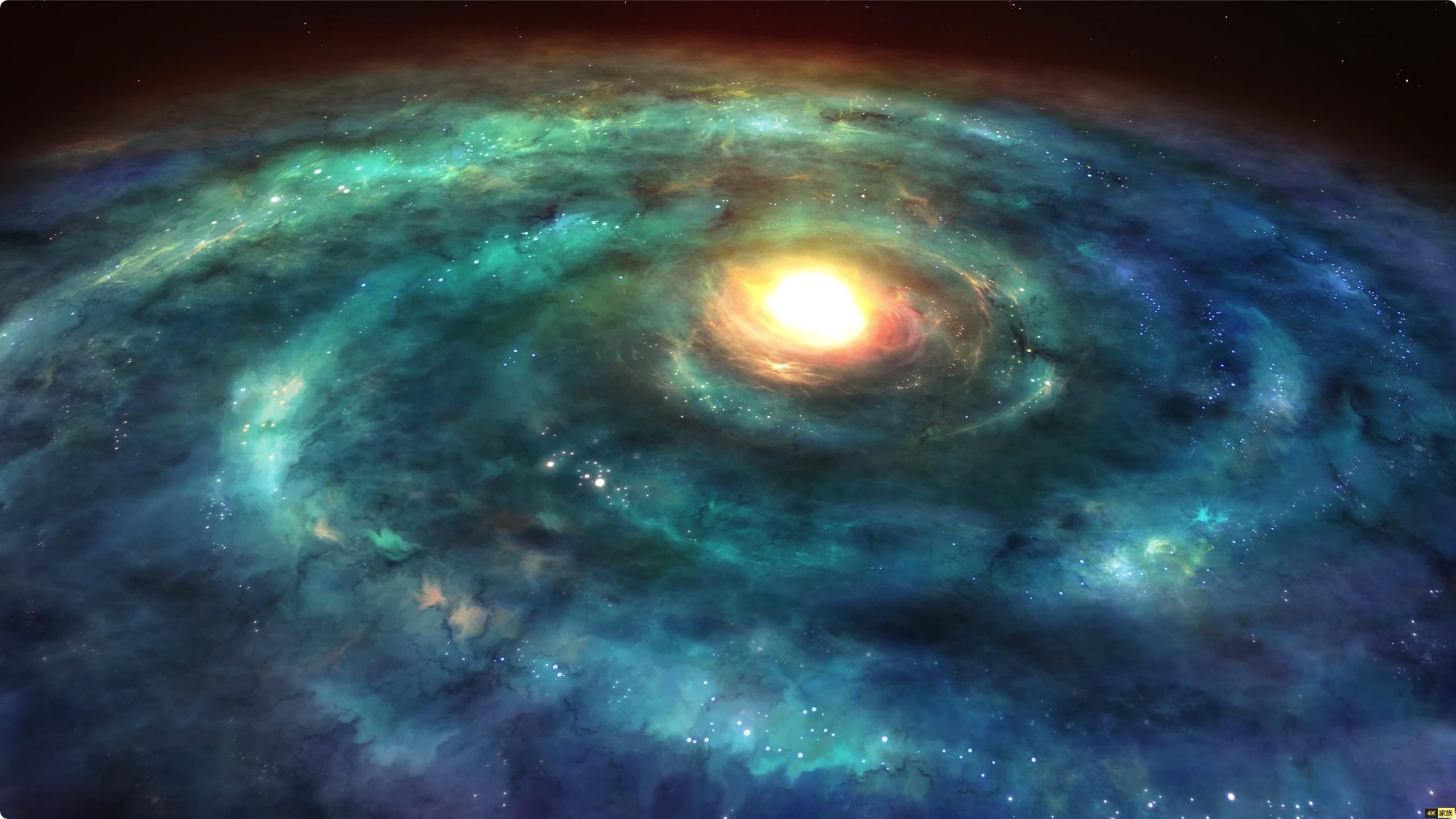 科技 星球 银河 动态4K视频壁纸 第3张