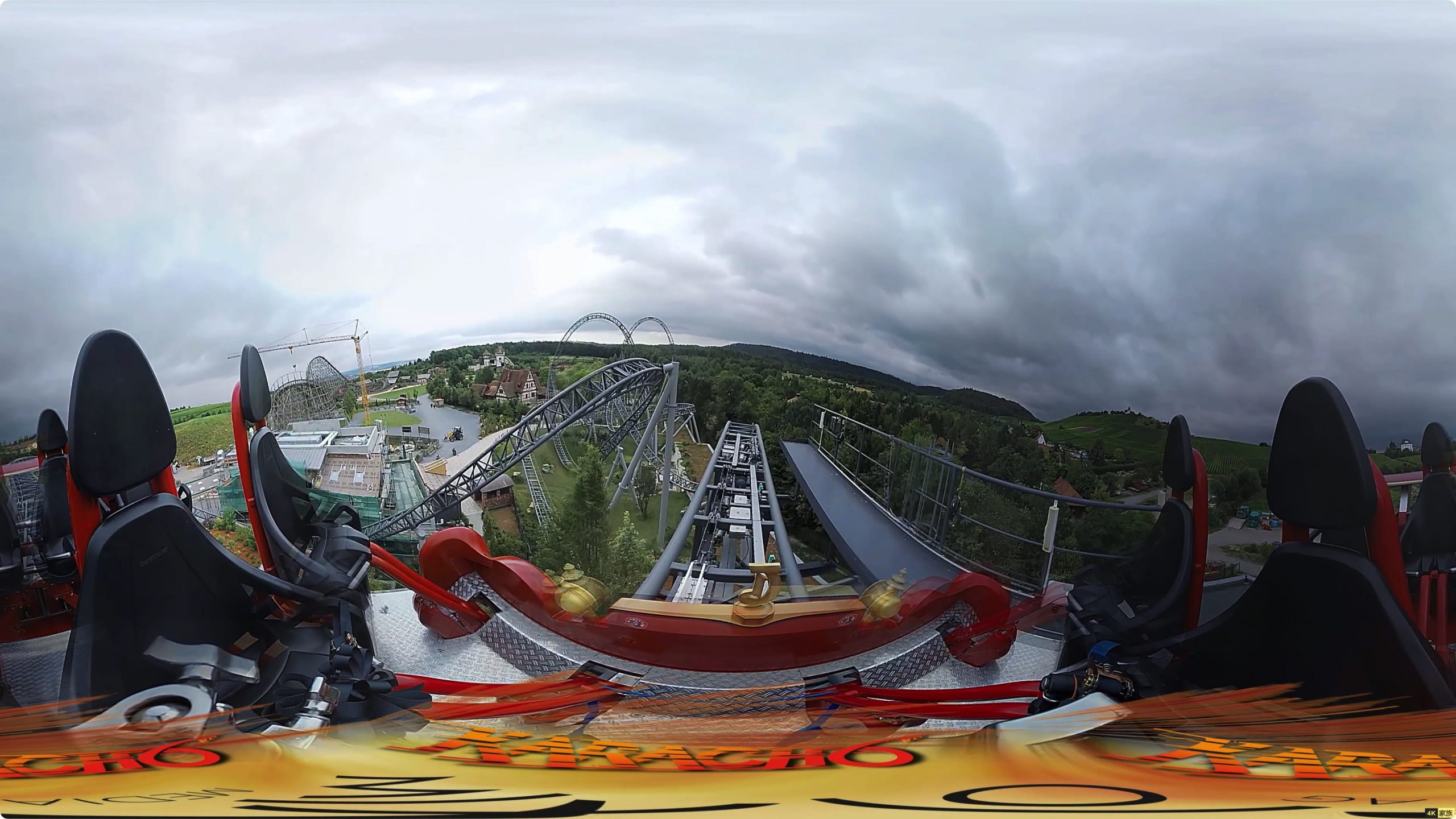 360度体验 模拟过山车 VR4K视频 第1张