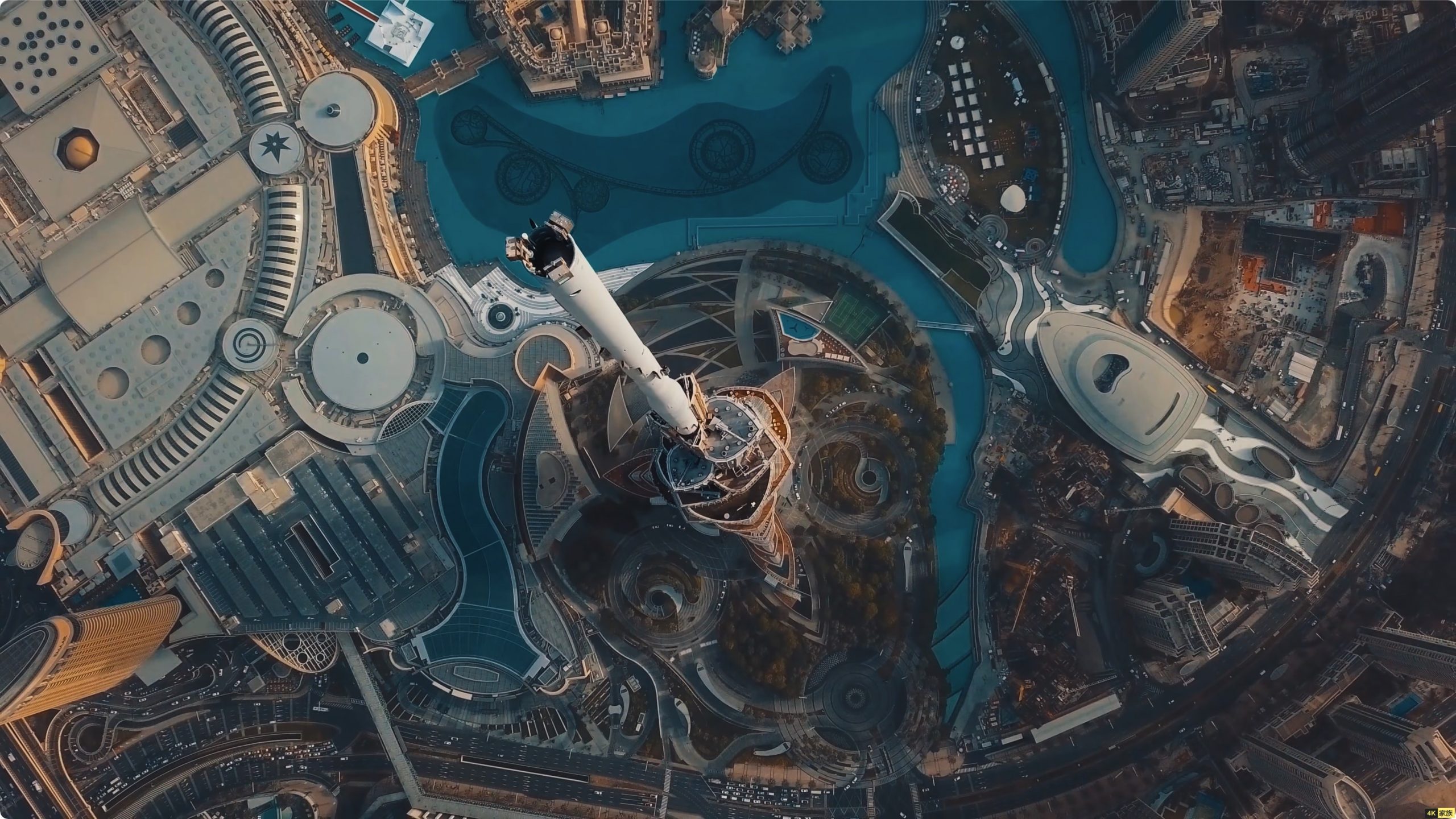 迪拜 哈利法塔  Burj Khalifa Tower 无人机拍摄4K视频 第3张