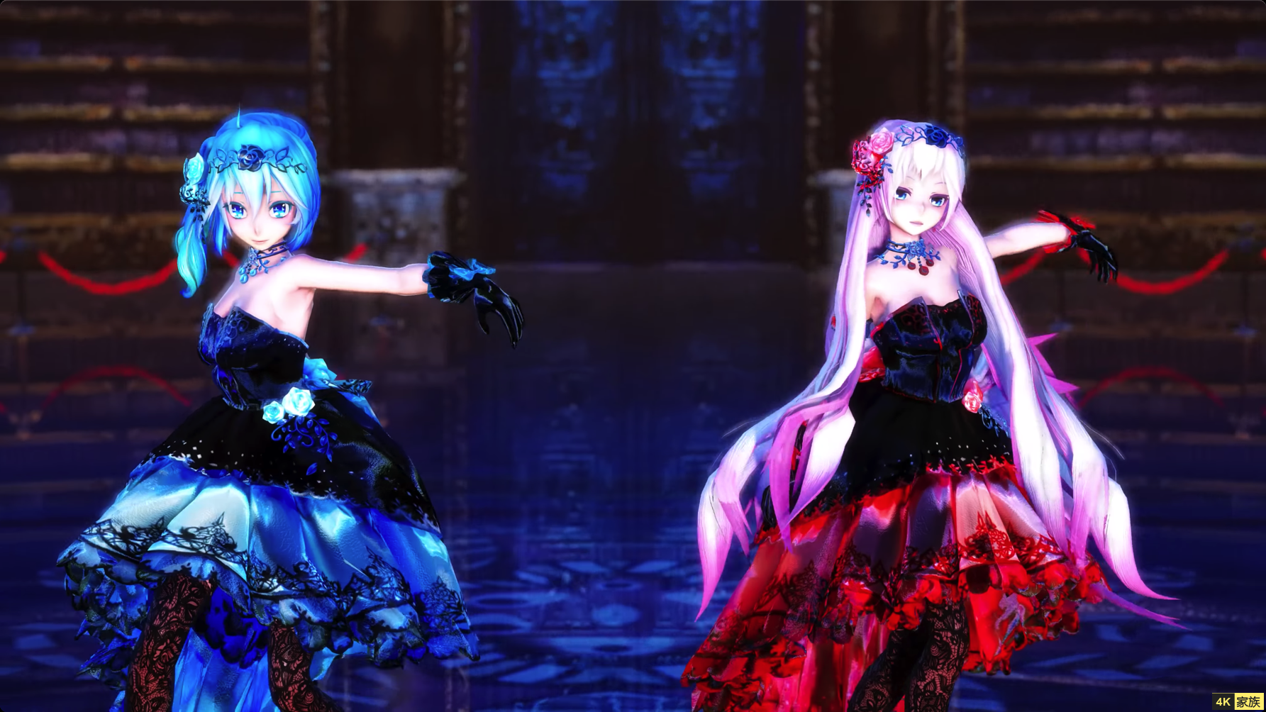MMD Miku Luka 4K 视频 第2张