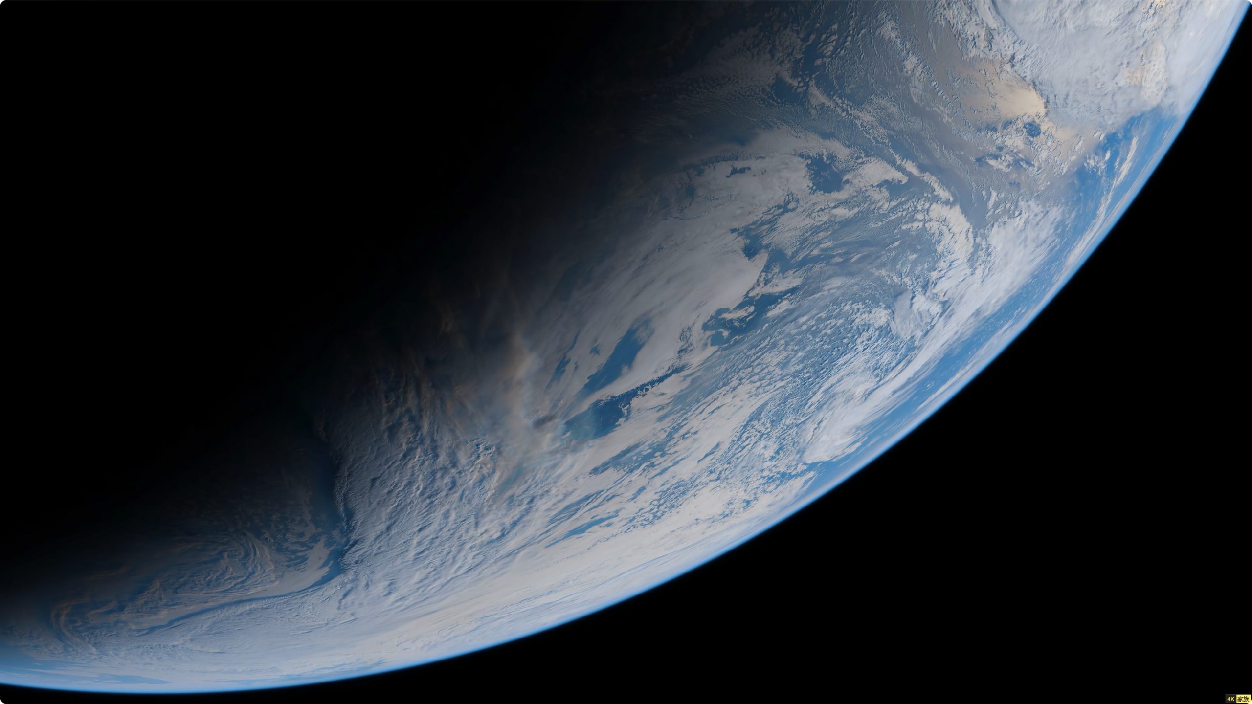 NASA拍摄 地球4天的火灾  4k60fps帧视频 第2张