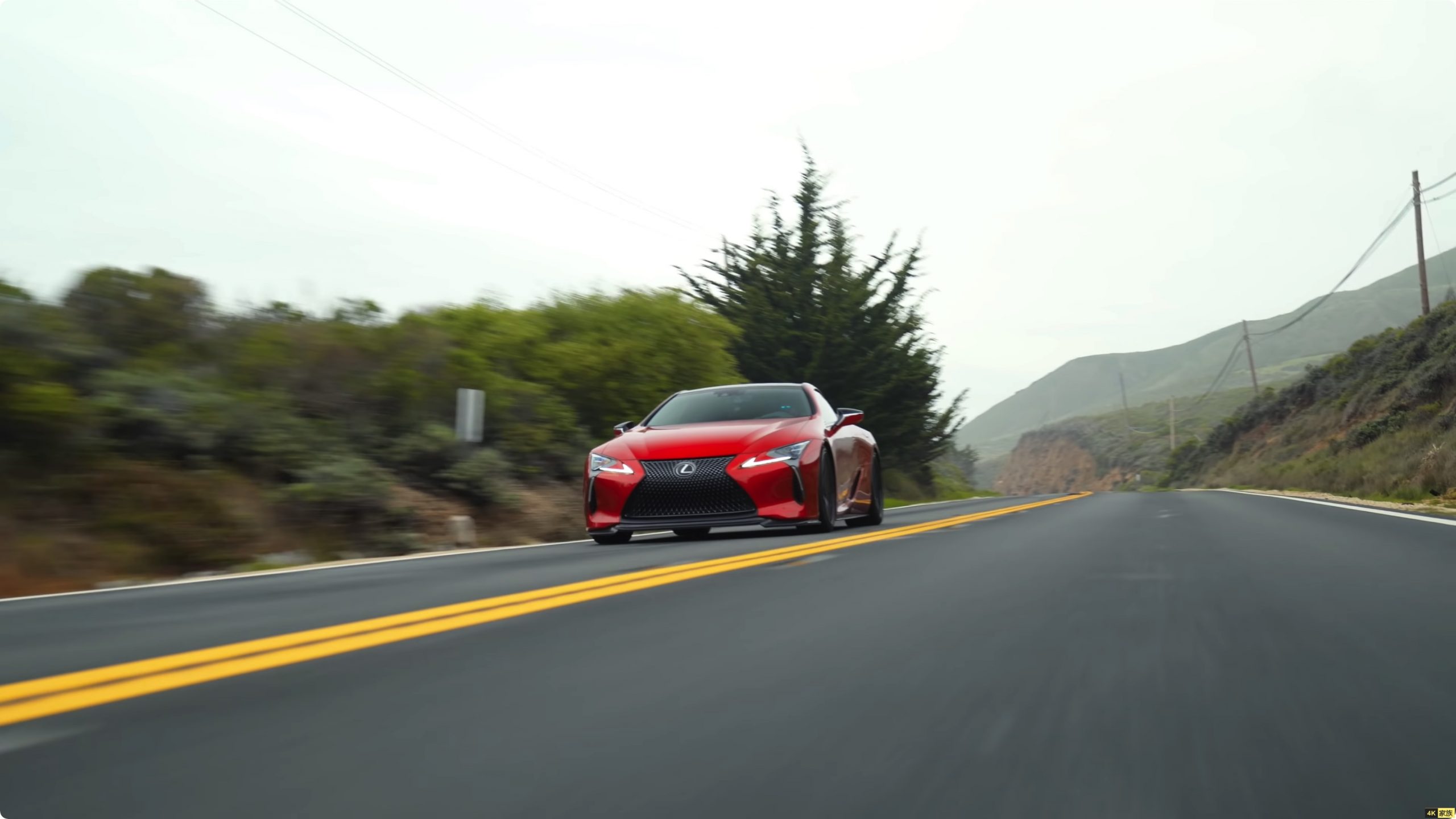 雷克萨斯LC500 California Cruising Lexus LC500 in 4K 第4张