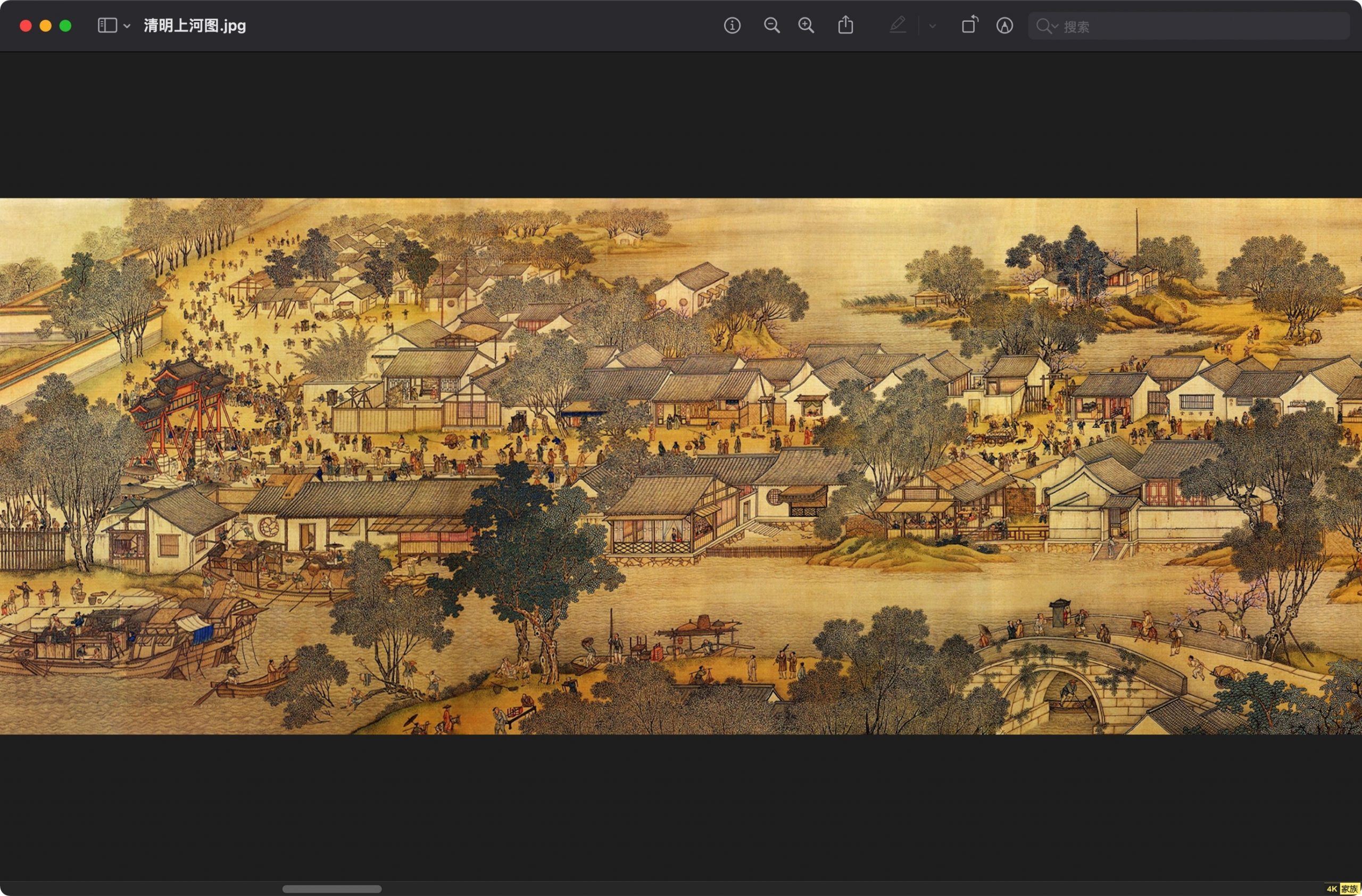 中国十大名画 4K画质 献给风雅人士观赏 第1张
