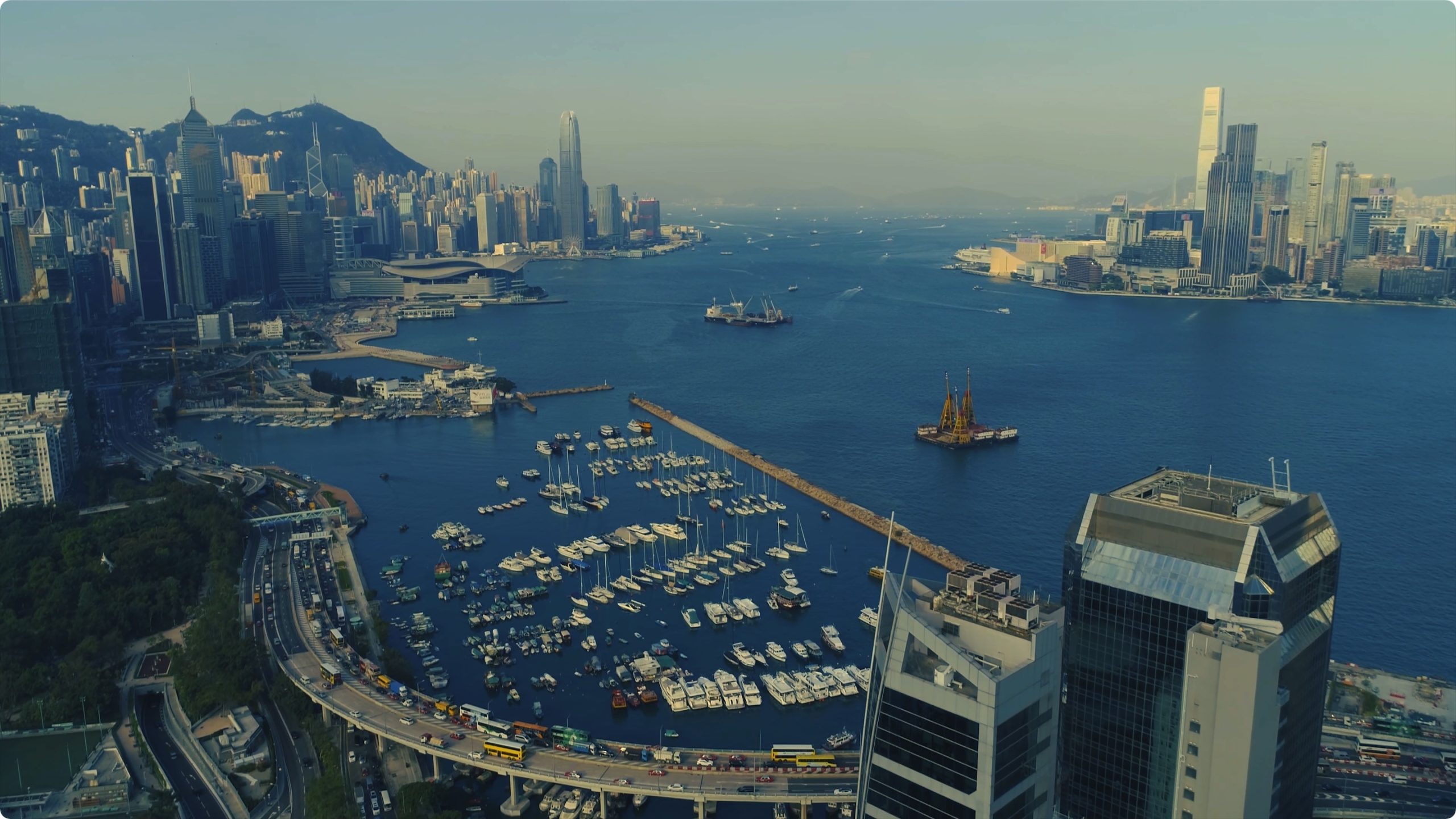 香港城市摩天大楼 8K超高清 ULTRA HD 无水印首发 第1张
