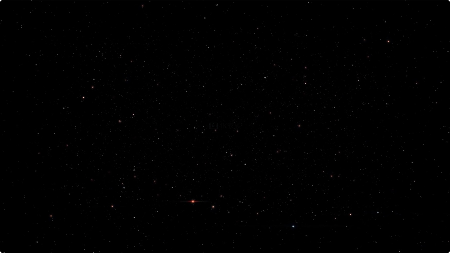 闪烁的小星星 闪烁宇宙背景4K视频 第1张