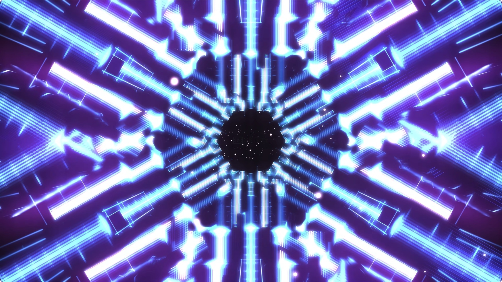 科幻空间门户  4K叠加背景视频效果  免费高清动画编辑 第2张