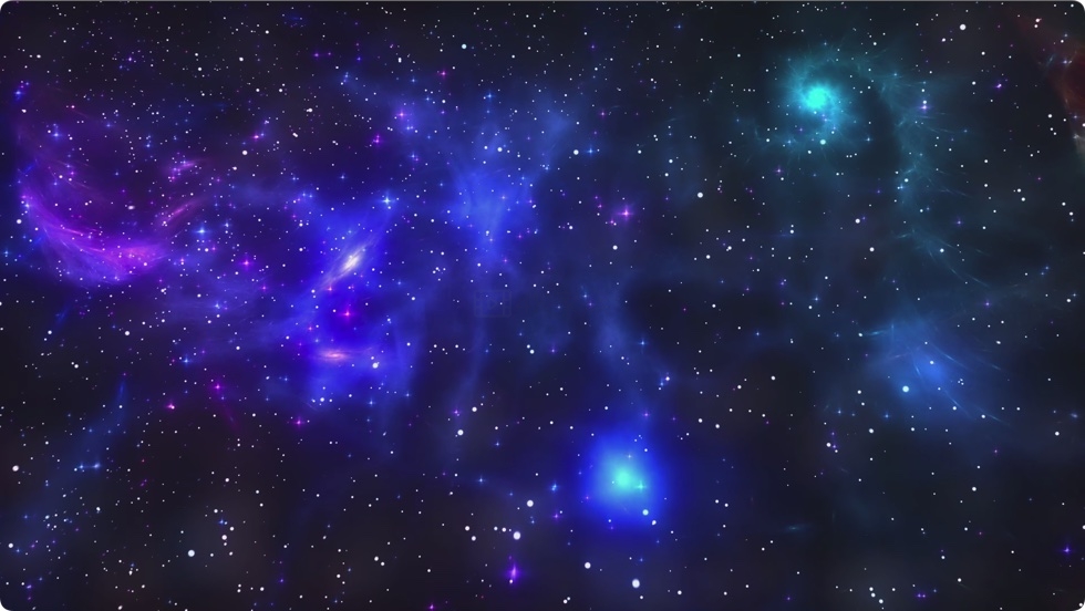 4K星系  梦幻动画覆盖 无运动背景的高清视频效果 第1张