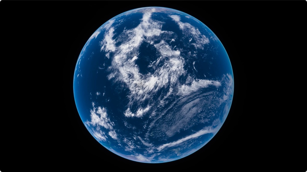 地球循环4K视频 第2张