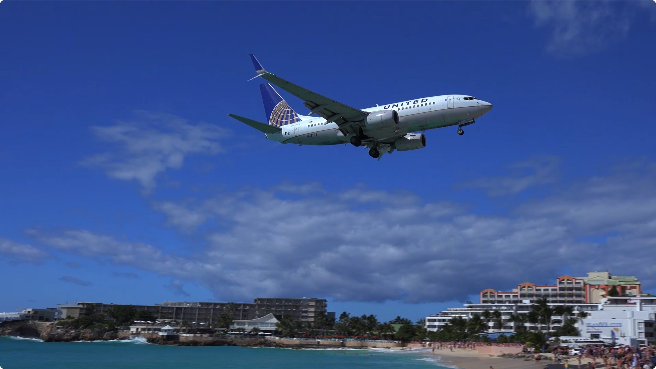 波音737-700 飞机起飞落地4K视频素材 第3张